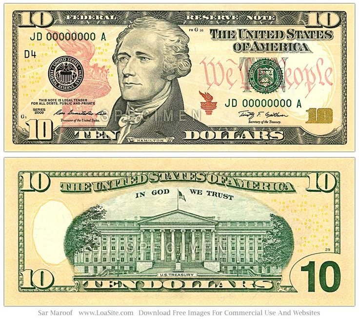 $10 counterfetts dollars online