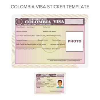 Buy Real Colombia national ID Cards and resident