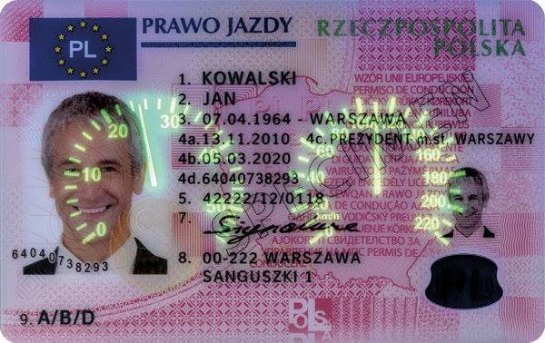 Order Real Polish Drivers License
