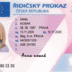 Czech Republic Driver’s License Available for Sale