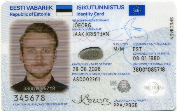 Buy Estonia ID Cards For Sale